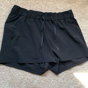 Black Lululemon shorts